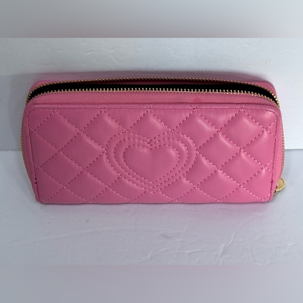 Pink Quilted Heart Women's Bag